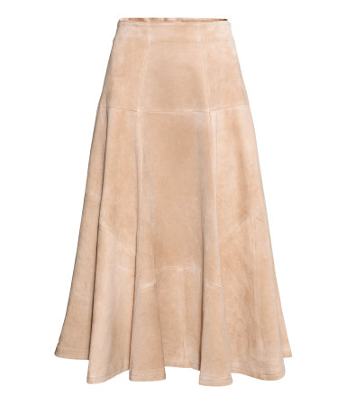 Suede Skirt